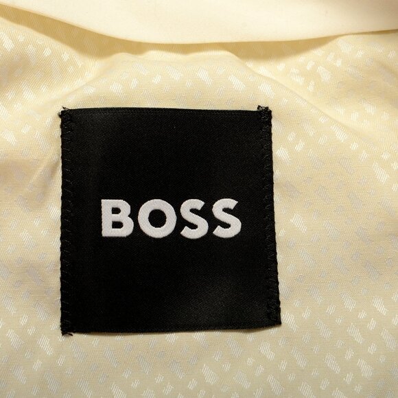 Hugo Boss Men's "C-Pitt-Patch-253" 100%Wool Brown Relaxed Fit Pants US 32R IT 48 - Picture 4 of 5